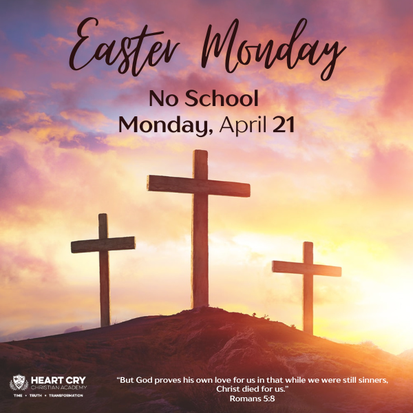 Easter Monday (No School)