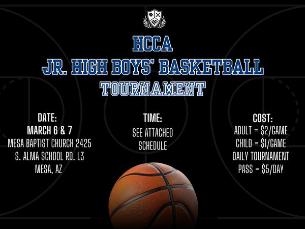 HCCA Boys' Basketball Tournament