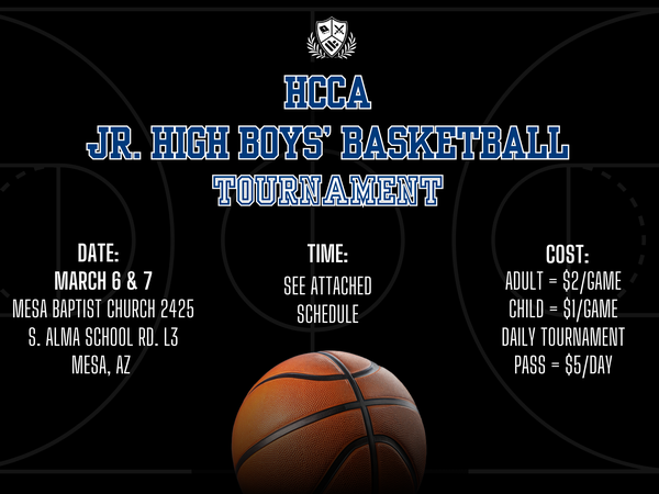 HCCA Boys' Basketball Tournament
